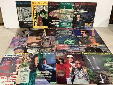 Vintage Daily News magazines
