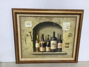 Framed and signed art print(21in.x25in.)