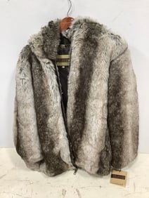 Faux fur coat(Large)