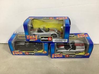Durago street fire collectible diecast cars(new in box)