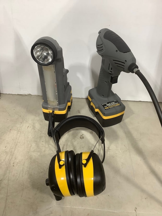 260 Psi air compressor, 12V corded light, and more (1 of 1)