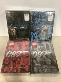 James Bond 10 disc sealed DVD sets(vol.1-4)