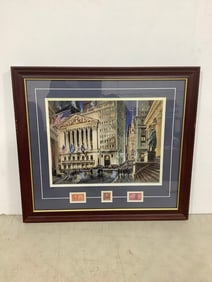 Kamil Kubik Broad & Wall print postal stamps(18in.x20in.)