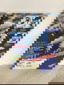 NY Yankees 1987 Scorebook and Souvenir Program