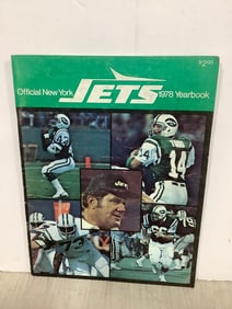 NY Jets Official 1978 Yearbook