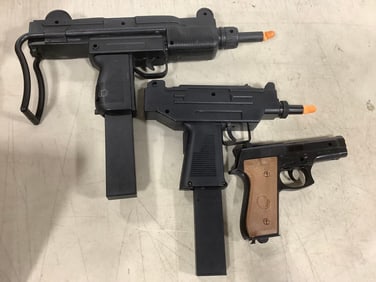 Various Larami Toy Guns