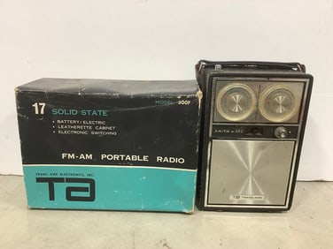 17 Solid State Portable Radio