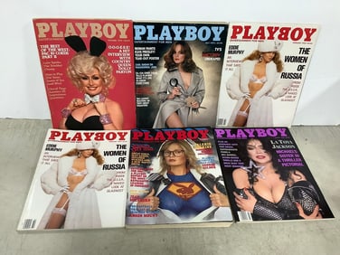 Various Adult Playboy Magazines
