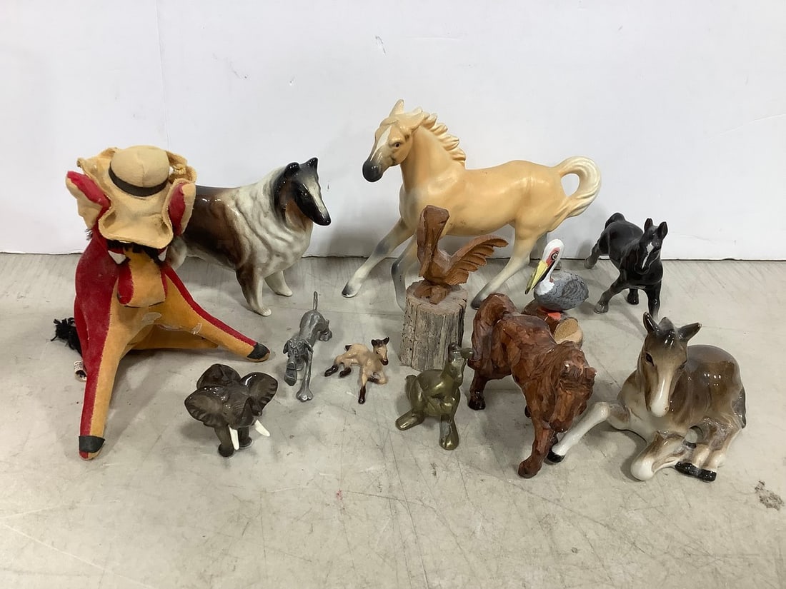 Various Animal Statues (Tallest - 6.5in) (1 of 1)