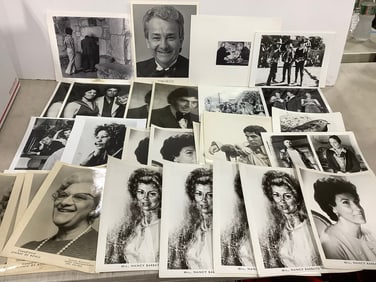 Vintage black and white prints(Robert Di Leo, Tony Ricco, Nancy Barbato Sinatra, and more-various