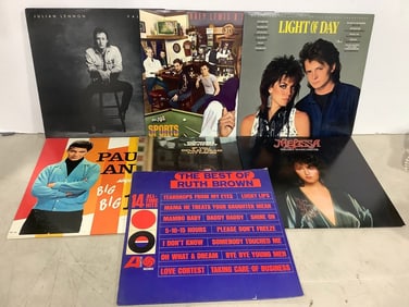 Vintage records(Julian Lennon, Melissa Manchester, and more)