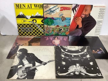 Vintage records(Bobby McFerrin, Jethro Tull, Bruce Springsteen, and more)