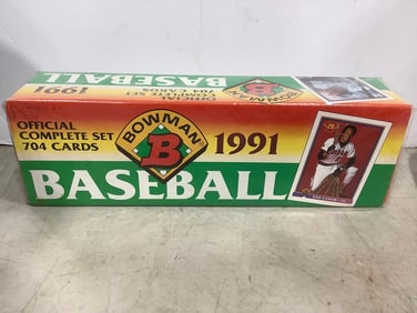 Bowman 1991 Baseball Official Complete Card Set *SEALED*