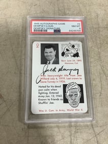 1945 Louis Dempsey Signature Card