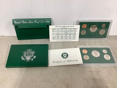 Two Sets of United States Mint Proof - 1998