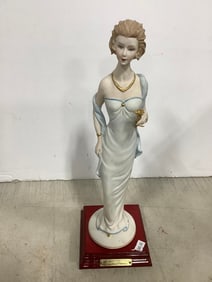 Signed Armani Porcelain Statue (14in Tall)