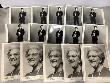 Various Black and White Photographic Prints (Robert Di Leo, and Jennie De Bonis)
