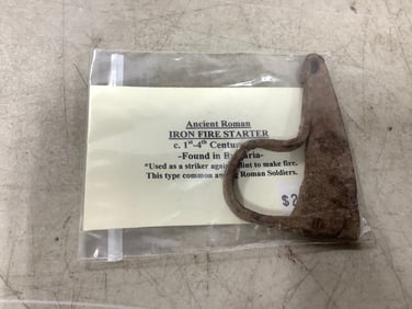 Ancient Roman Iron Fire Starter - found in Bulgaria