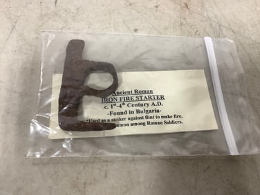 Ancient Roman Iron Fire Starter - found in Bulgaria