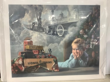 The General' Lithograph by Bob Byerley (27.5inx32in)
