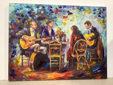 Signed Canvas Artwork (22inx29in)