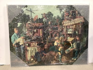 Canvas Art Print Signed by Bob Byerley(24.5inx32in)