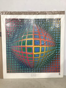 Victor Vasarely Art Print (26inx26in)