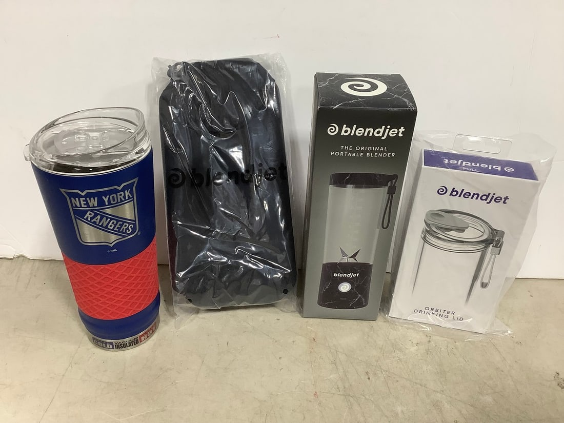 Blendjet Portable Blender *NEW* and NY Rangers Insulated Cup (1 of 1)