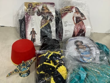 Various Costumes, Accessories, and more