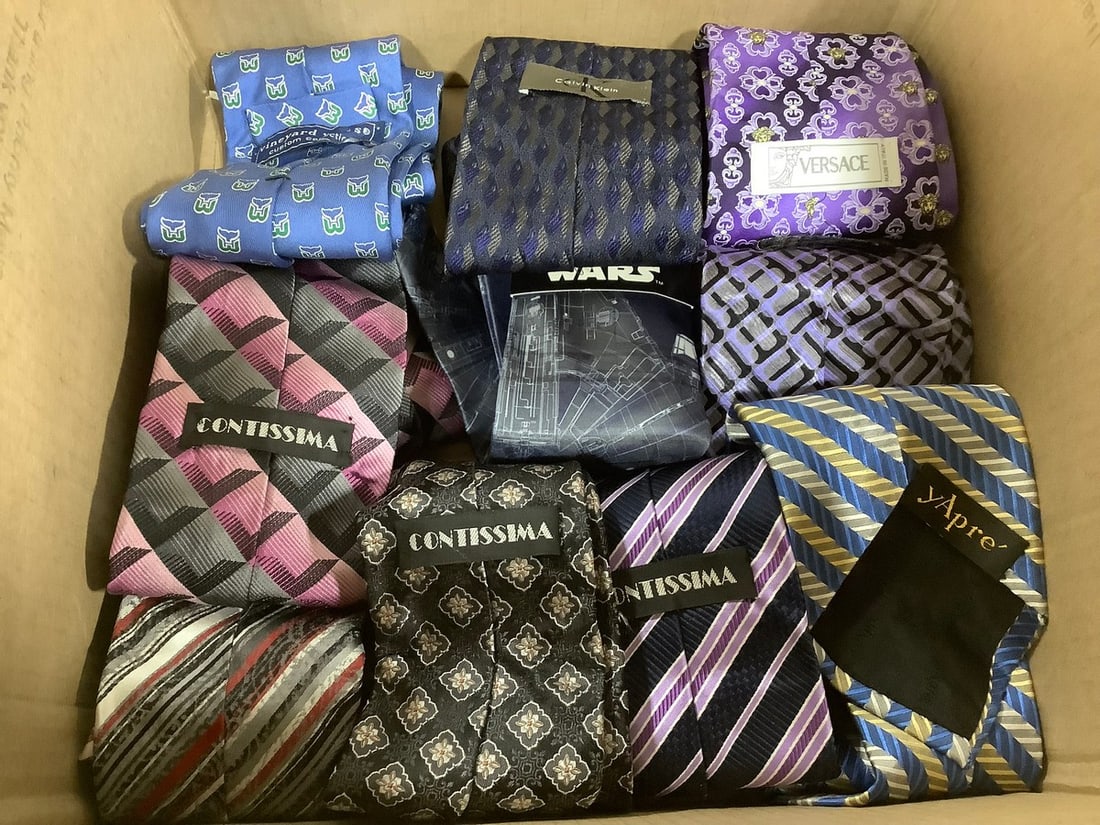 Various Dress Ties (Contissima, Versace, etc): Various Dress Ties (Contissima, Versace, etc)