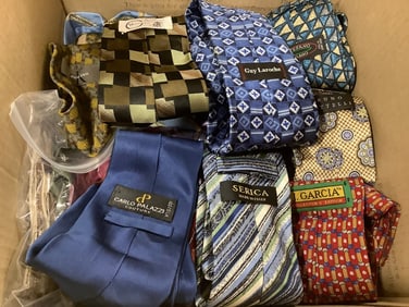 Various Dress Ties (Serica, J. Garcia, etc)
