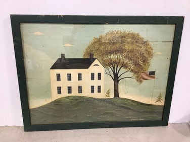 Framed Art Print by Warren Kimble (23inx30.5in)