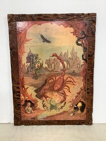Scorpion Art Print (16inx21.75in)