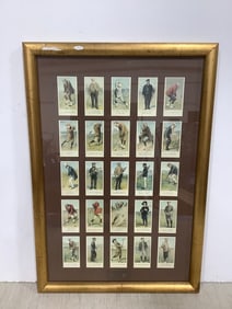 Framed Tobacco Cards (13.25inx19.25in)