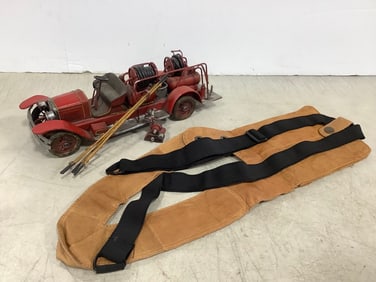 Vintage Metal Firetruck, and more