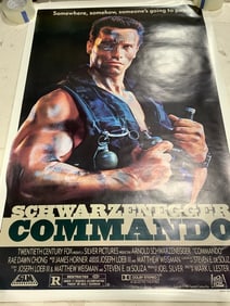 Schwarzenegger Commando poster(27in.x41in.)