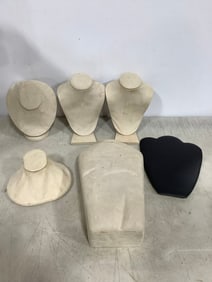 Necklace mannequin displays