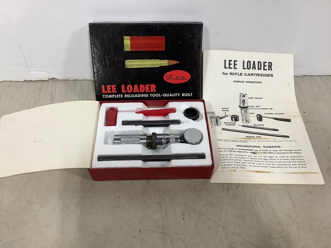 Lee Loader complete reloading tool for rifle cartridges: Lee Loader complete reloading tool for rifle cartridges
