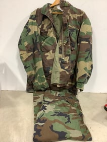 Camoflauge jacket(XL) and pants