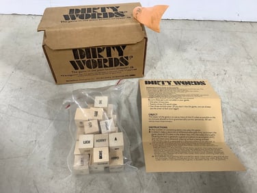 Dirty Words game