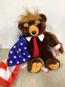 Trump bear doll