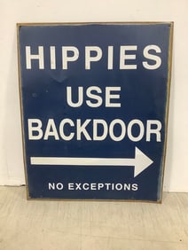 Tin Sign (12in.x15in.)