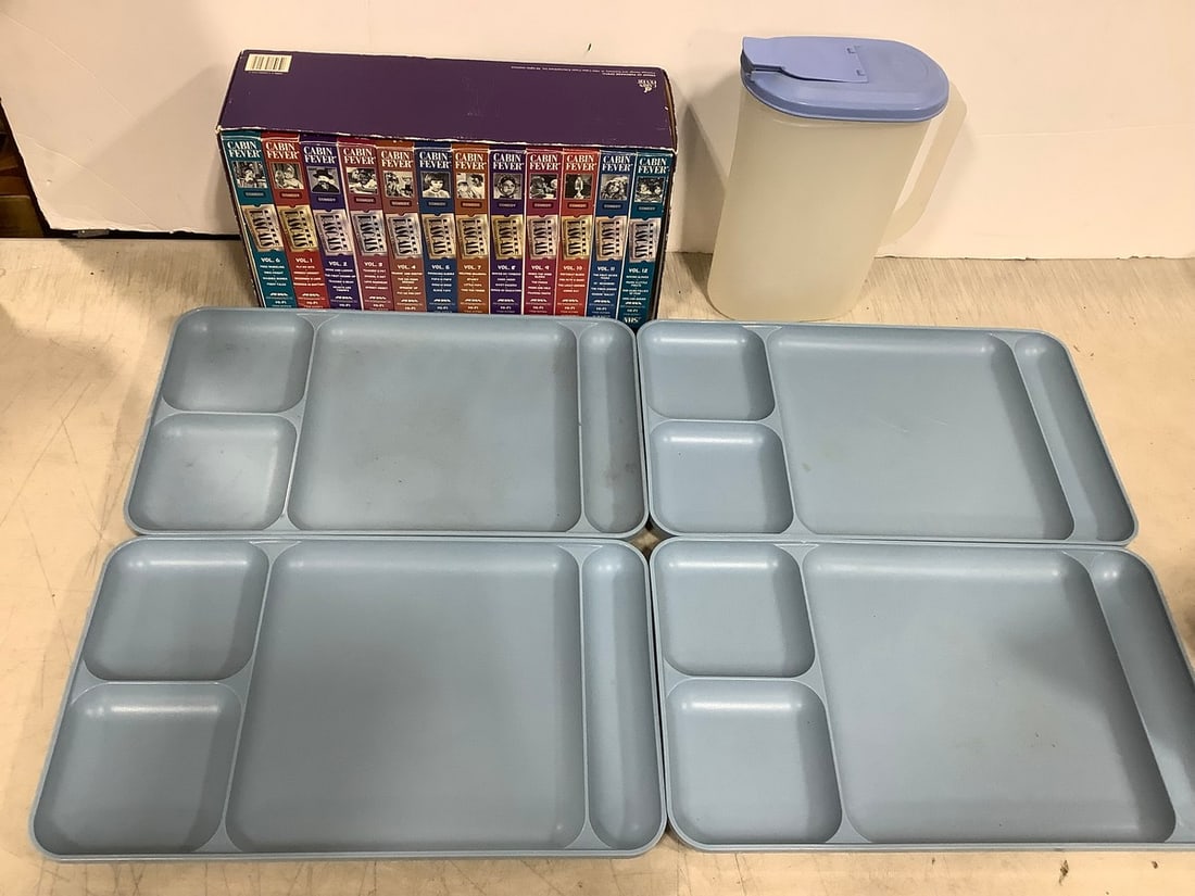 Plastic Serving Trays, The Little Rascals VHS Tape Set, and more: Plastic Serving Trays, The Little Rascals VHS Tape Set, and more