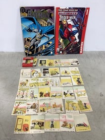Comics and Worlds Humorous Miniature Cards