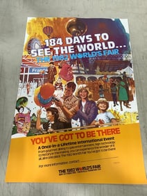 184 Days to See the World Print (11.75inx15.75in)