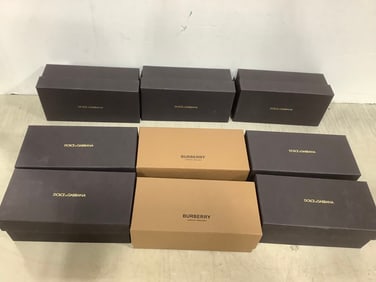 Designer Eyeglasses Empty Boxes (Burberry & Dolce)