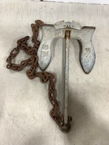 Antique US Navy WC & Co (10lb anchor)