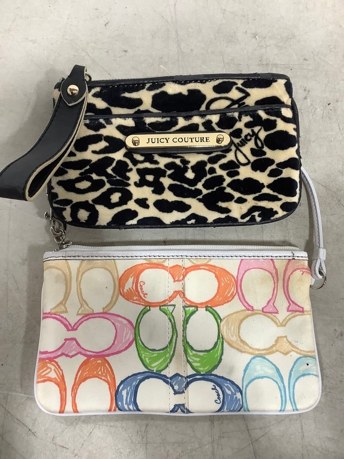 Authentic Coach & Juicy Couture Wristlet Purses (1 of 1)