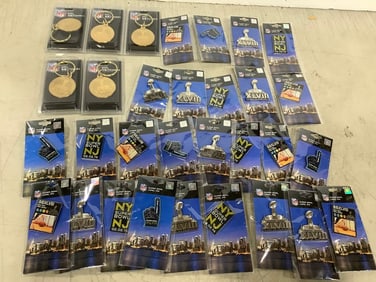 Superbowls Keychains and Pins
