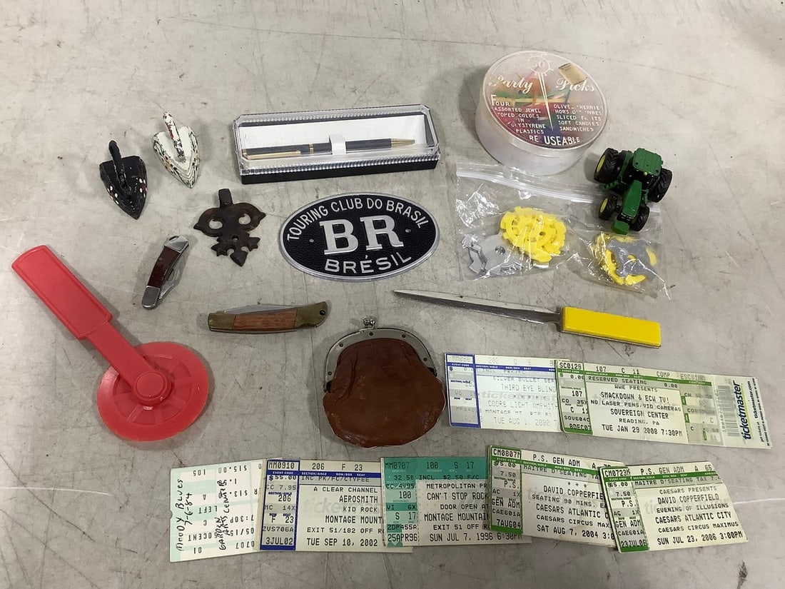 Vintage Trinkets, Letter Opener, Tickets, and more: Vintage Trinkets, Letter Opener, Tickets, and more